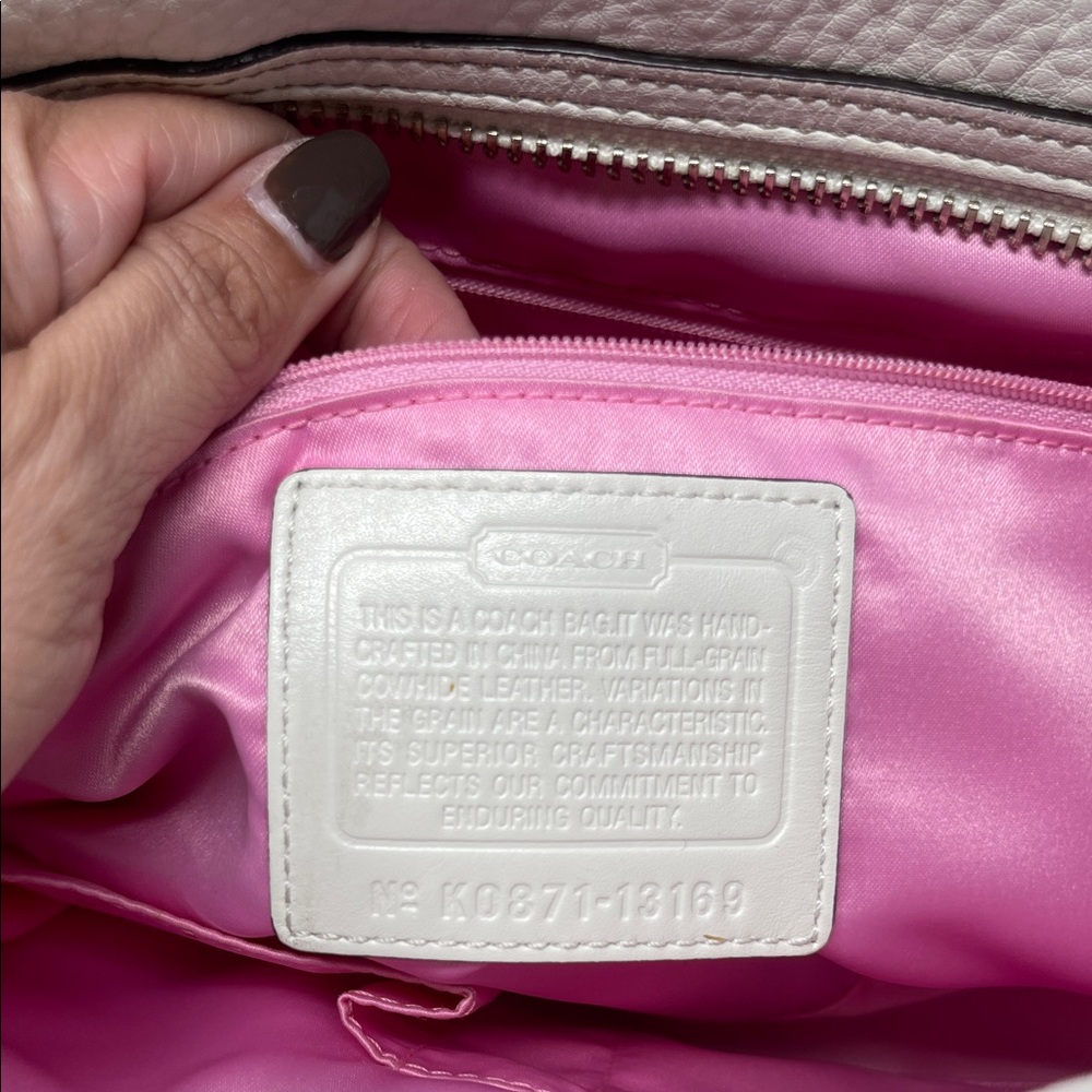 Coach Penelope pebble leather satchel - Picture 14 of 17